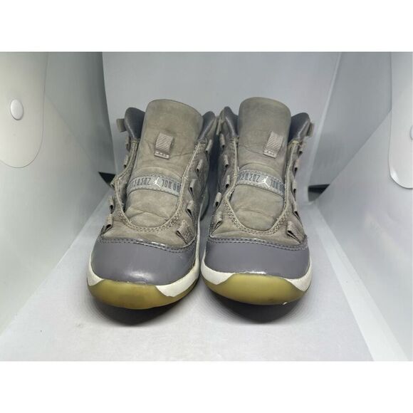 378039-005 Jordan 11 Cool Grey Pre School Size 11C Air Jordan Retro Kids PS sued - Picture 1 of 9